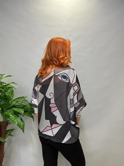 MNS 2526 İTALYAN PİCASSO MERSERİZE  ANTRASİT   44 BEDENE KADAR UYUMLU