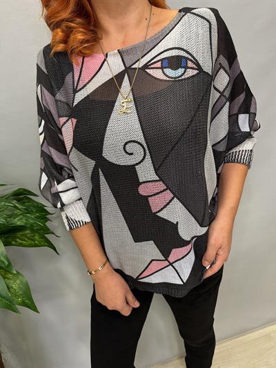 MNS 2526 İTALYAN PİCASSO MERSERİZE  ANTRASİT   44 BEDENE KADAR UYUMLU