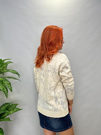 MNS 5063 SİM DETAY TOK TRİKO BLUZ 40 BEDENE KADAR UYUMLU TAŞ 