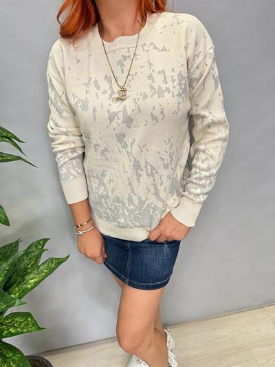 MNS 5063 SİM DETAY TOK TRİKO BLUZ 40 BEDENE KADAR UYUMLU TAŞ 