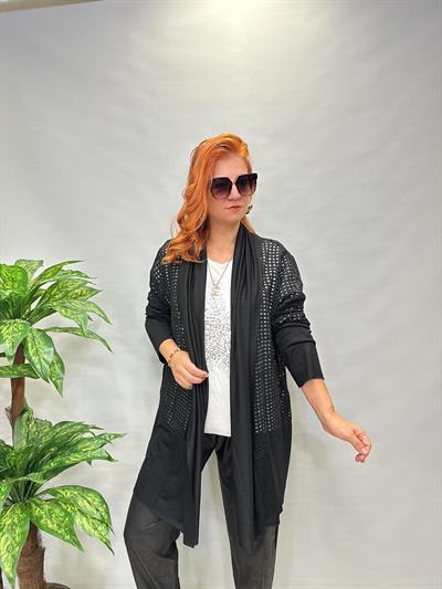 MNS 5086 KOL DETAY TASARIM FİLE CEKET  46 BEDENE KADAR UYUMLUDUR 