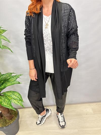 MNS 5086 KOL DETAY TASARIM FİLE CEKET  46 BEDENE KADAR UYUMLUDUR 