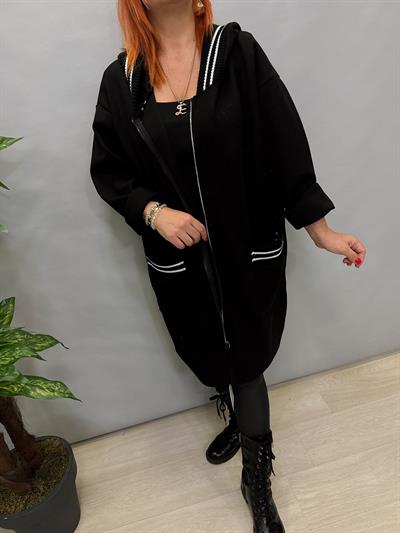 MNS 520 İTALYAN KAŞE RİBANA DETAY KABAN 