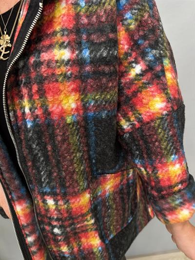 MNS 7175 İTALYAN YÜN KABAN KIRMIZI