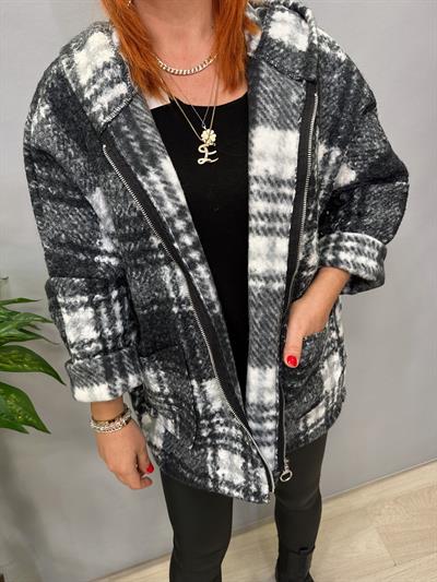 MNS 7175 İTALYAN YÜN KABAN SİYAH