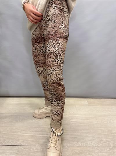 MNS 8715 İTALYAN ESNEK  PANTOLON VİZON  38/46 ARASI UYGUNDUR