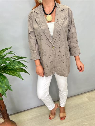 MNS 0015 İTALYAN FİSTO BLAZER ASTARSIZ 42 BEDENE KADAR UYGUN VİZON