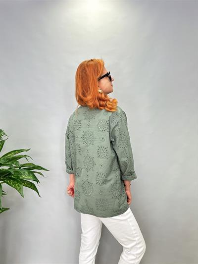 MNS 0015 İTALYAN FİSTO BLAZER ASTARSIZ 42 BEDENE KADAR UYGUN YEŞİL