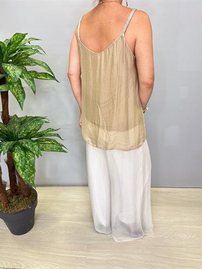 PK 6620 Italyan Astarrı Esnek Bluz Bal Köpüğü