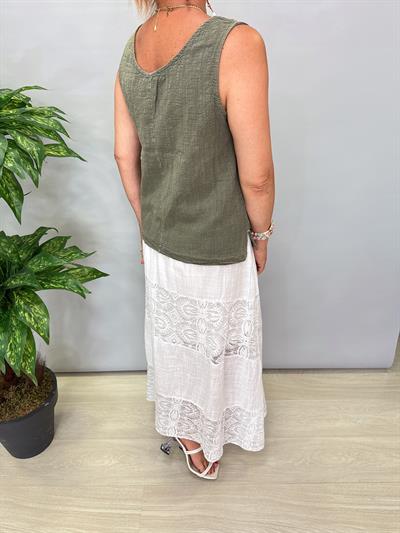 RSM 6001 Pamuklu Bluz Haki