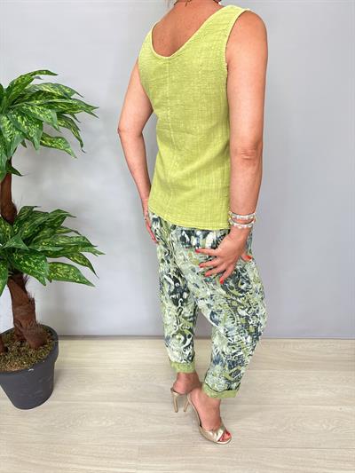 RSM 6001 Pamuklu Bluz Yeşil