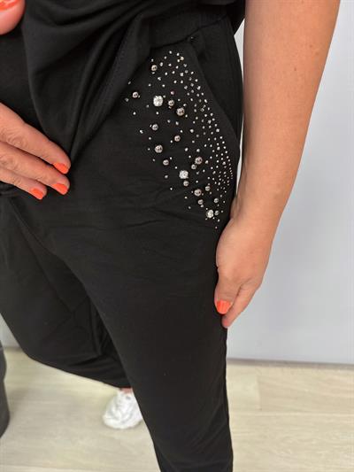 TKM 8876 İnce İki İplik Takım Siyah