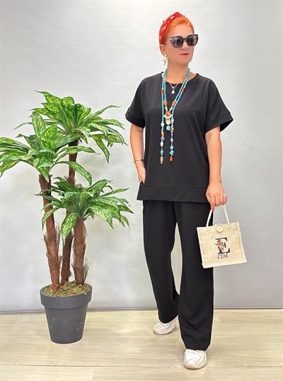 TKM 8880 İki İplik Takım Siyah