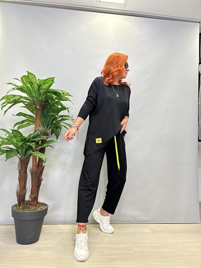  YKMY 3077 ARMA DETAY SALAŞ TAKIM UZUN KOL SİYAH boyum 1.64 46 BEDENE KADAR UYUMLUDUR