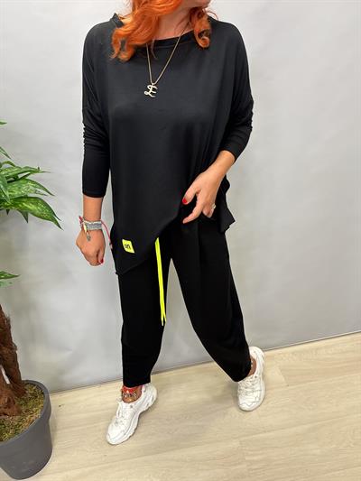  YKMY 3077 ARMA DETAY SALAŞ TAKIM UZUN KOL SİYAH boyum 1.64 46 BEDENE KADAR UYUMLUDUR