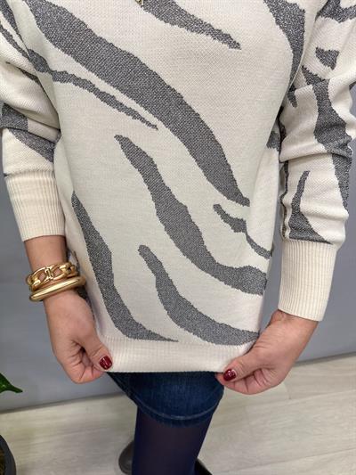 YNY MNS 21084 LİKRALI SİM DETAYLI TRİKO EKRU