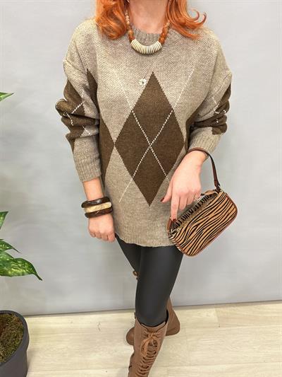 YNY MNS 61006 BAKLAVA DESEN KAZAK 