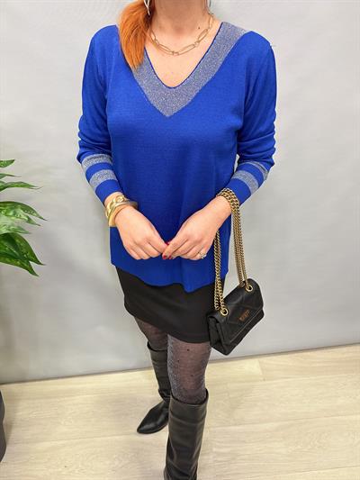 YNY MNS 2024 SİM DETAYLI TRİKO MAVİ