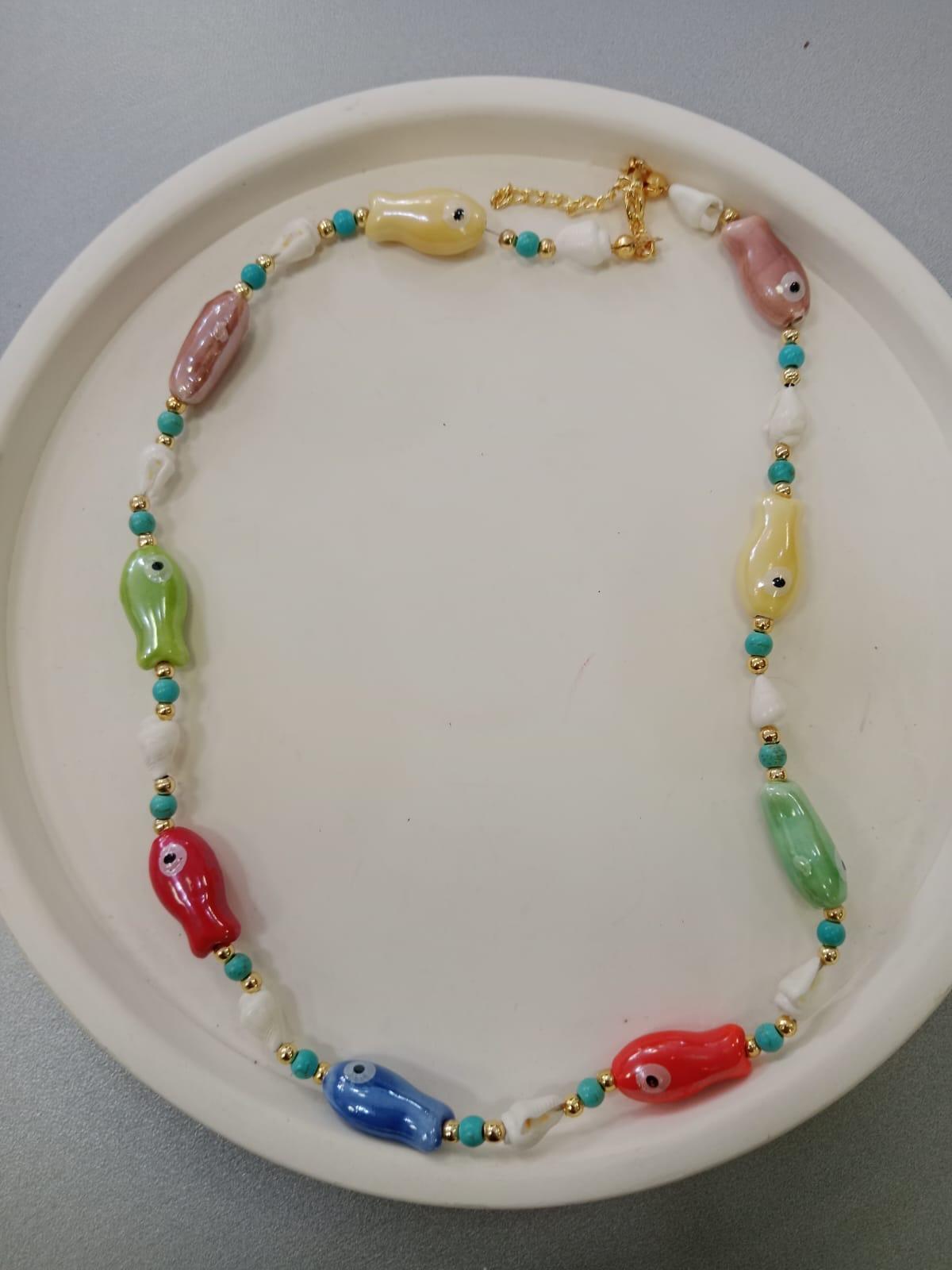 100 Balık Model Kolye 