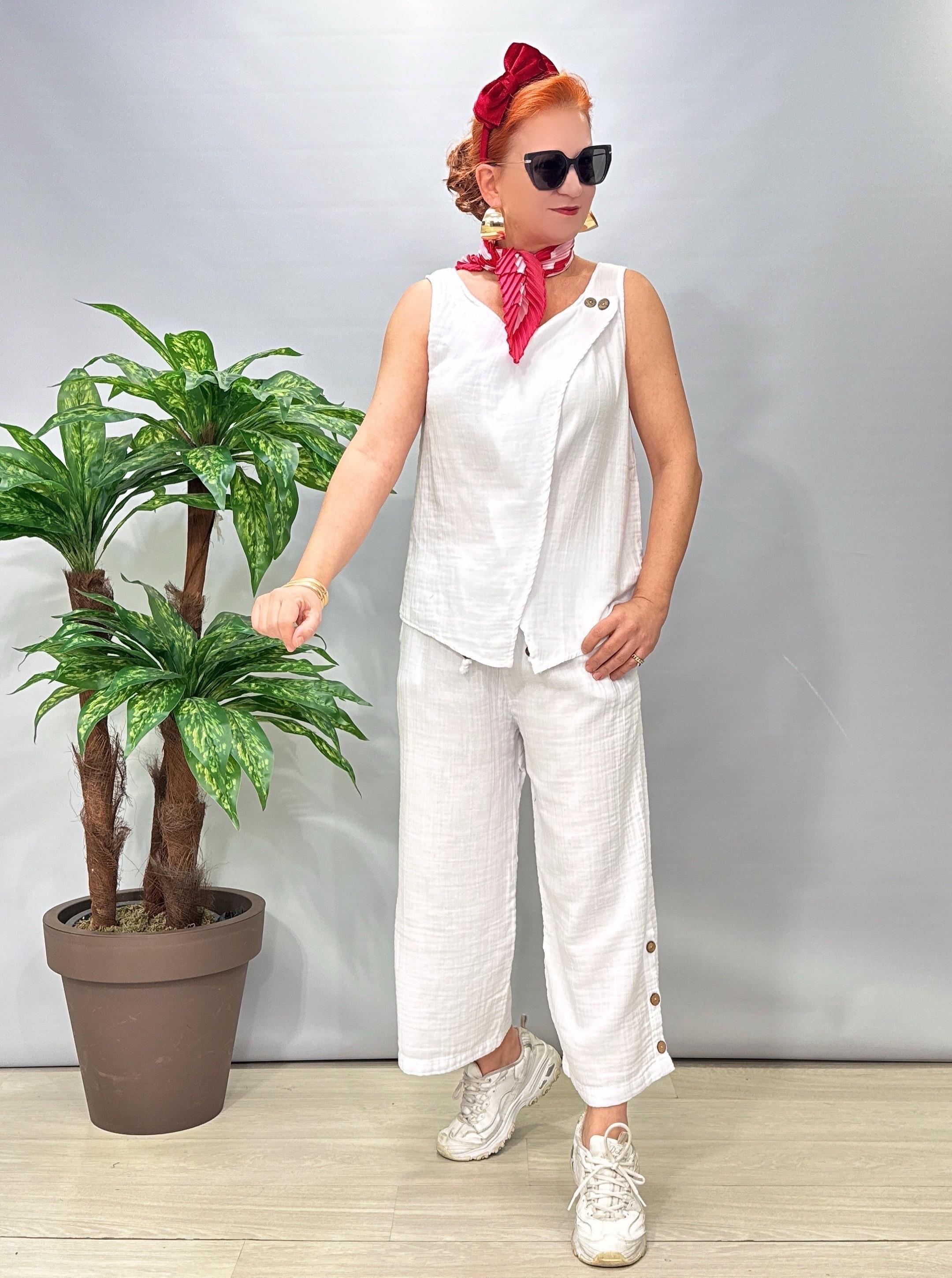 2680 Müslin Takım Beyaz