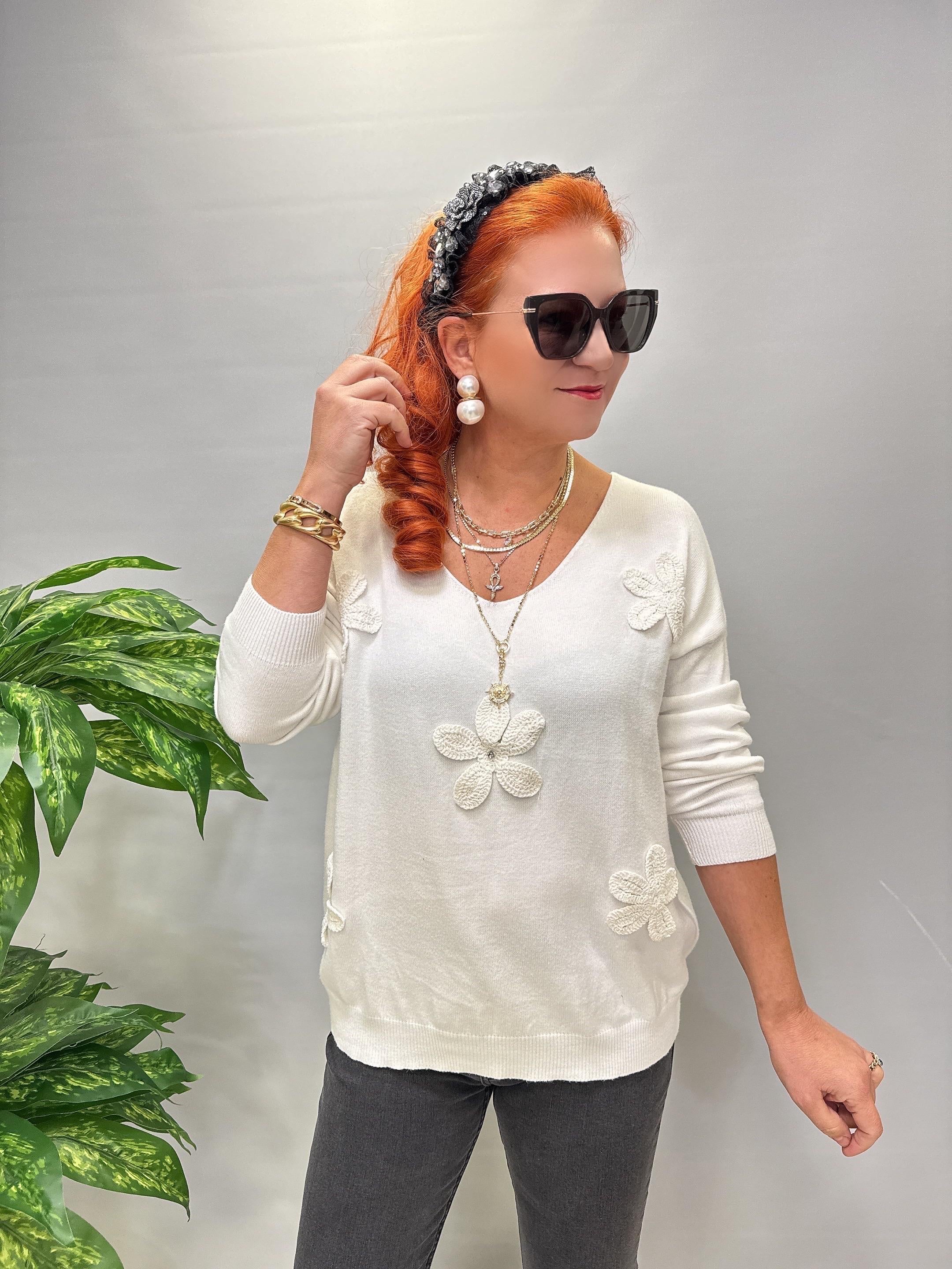 3015 Angora triko Ekru