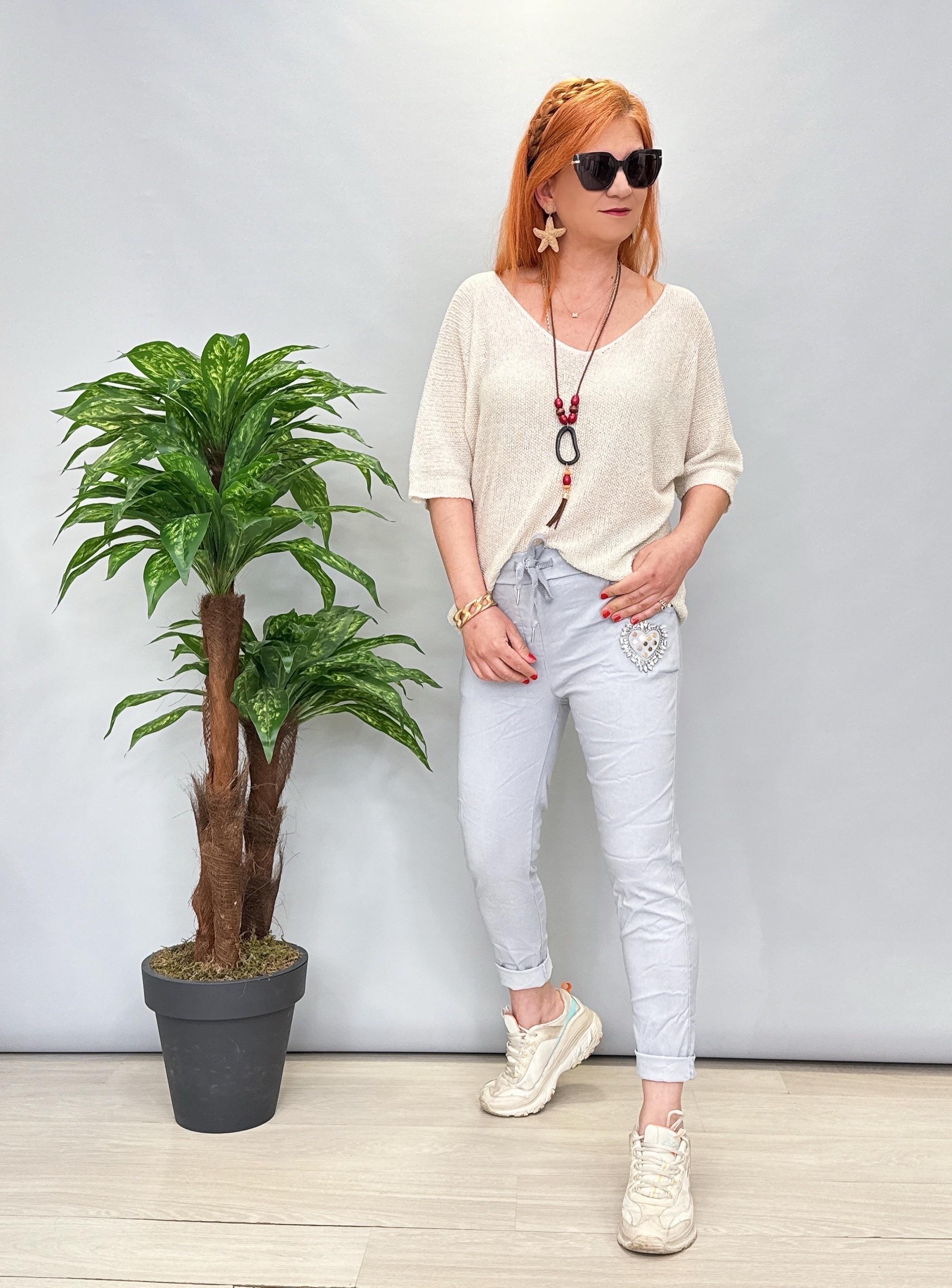 3065 İtalyan Pantolon Gri