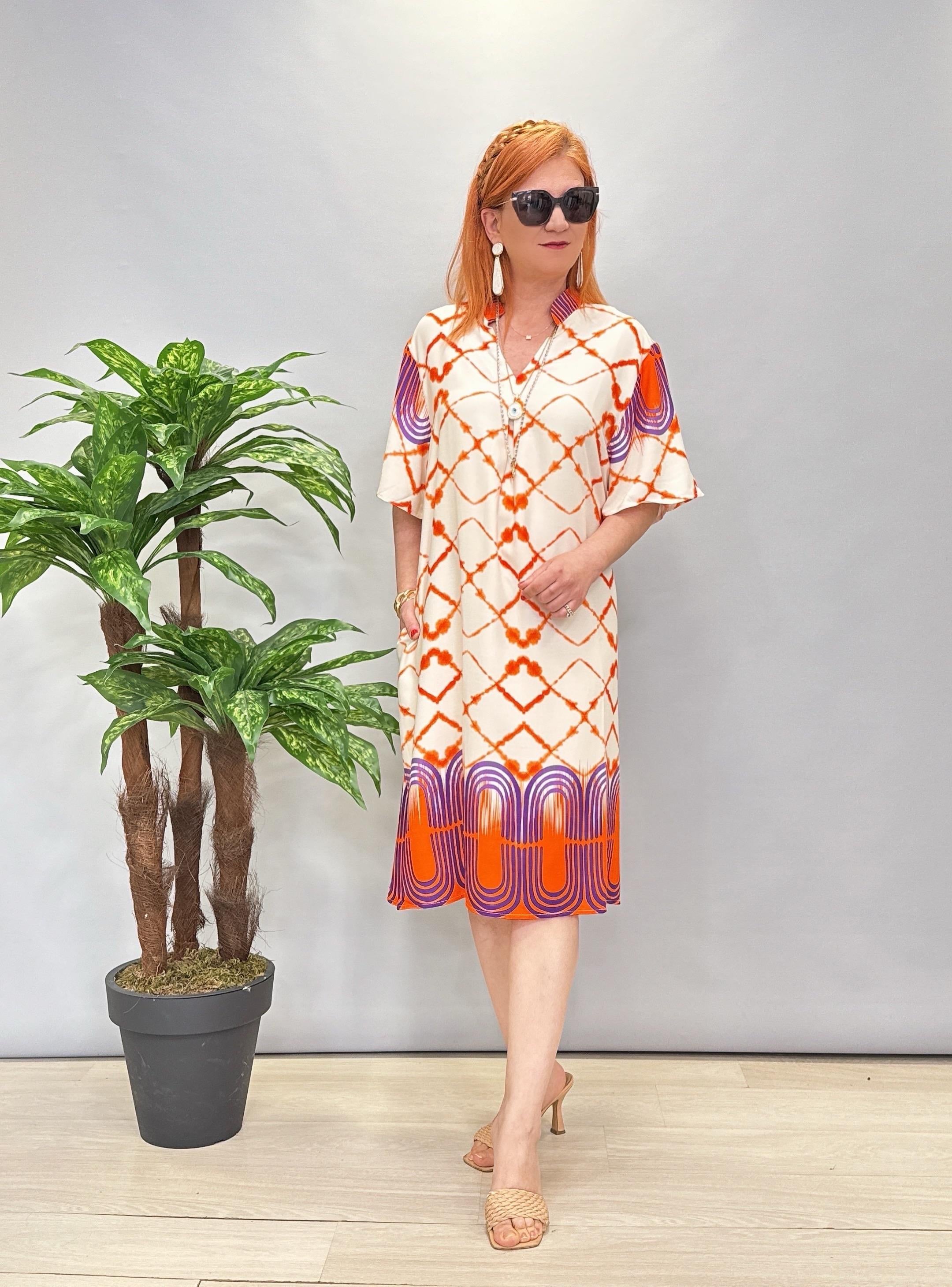 5022 Pamuklu Viskon Elbise