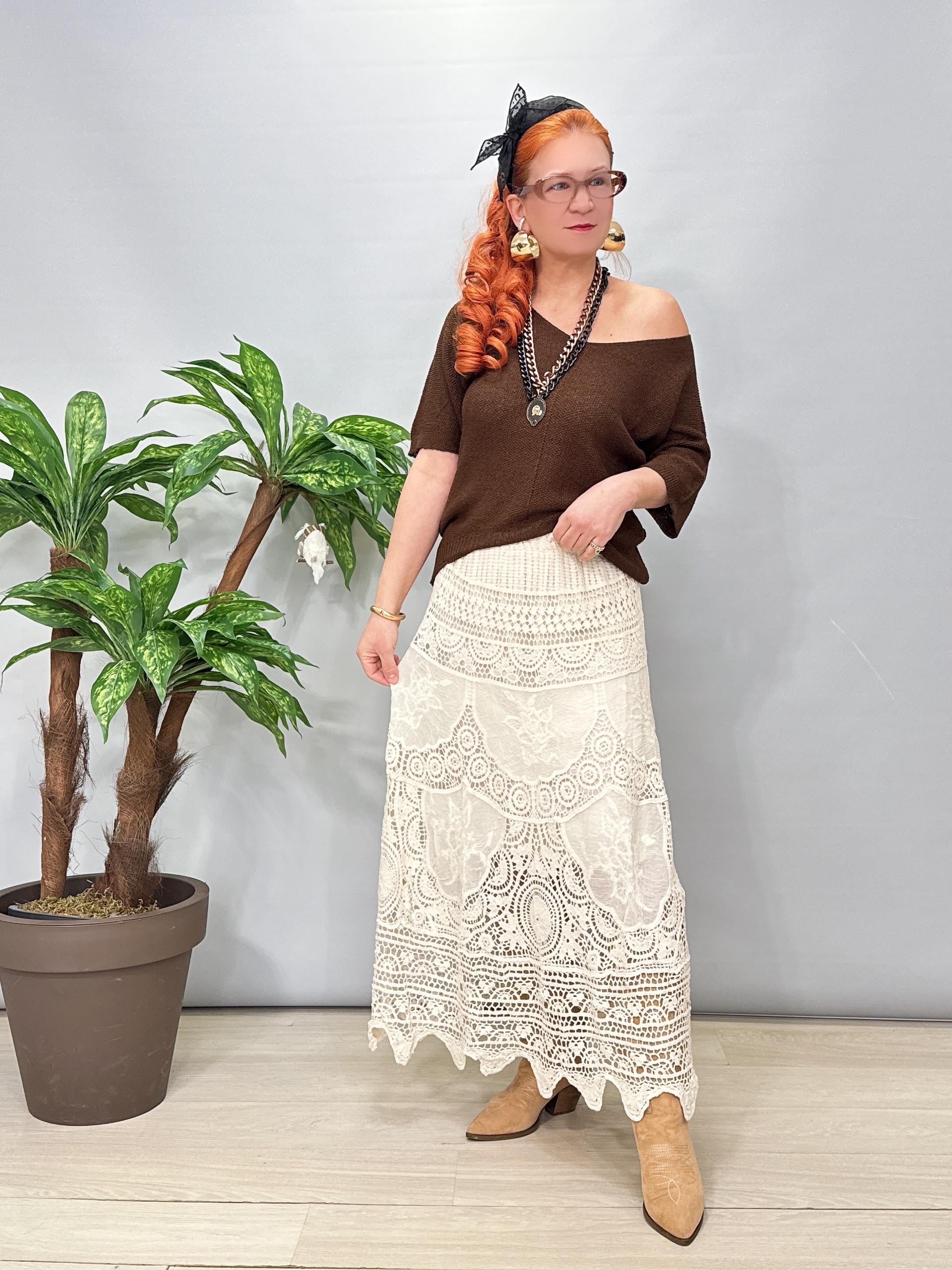 5510 Dantel Detay Etek Taş 