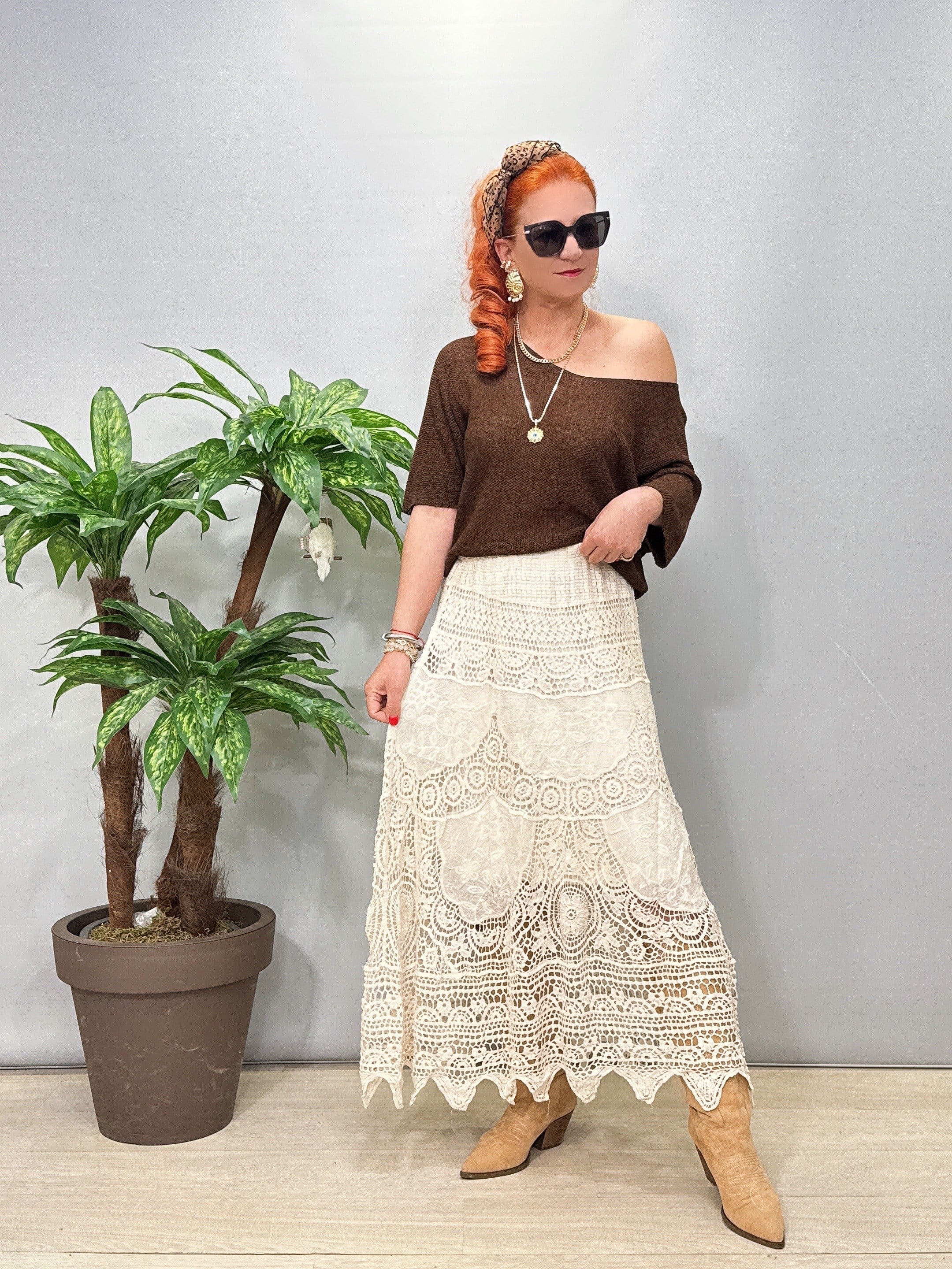 5510 Dantel Detay Etek Taş 