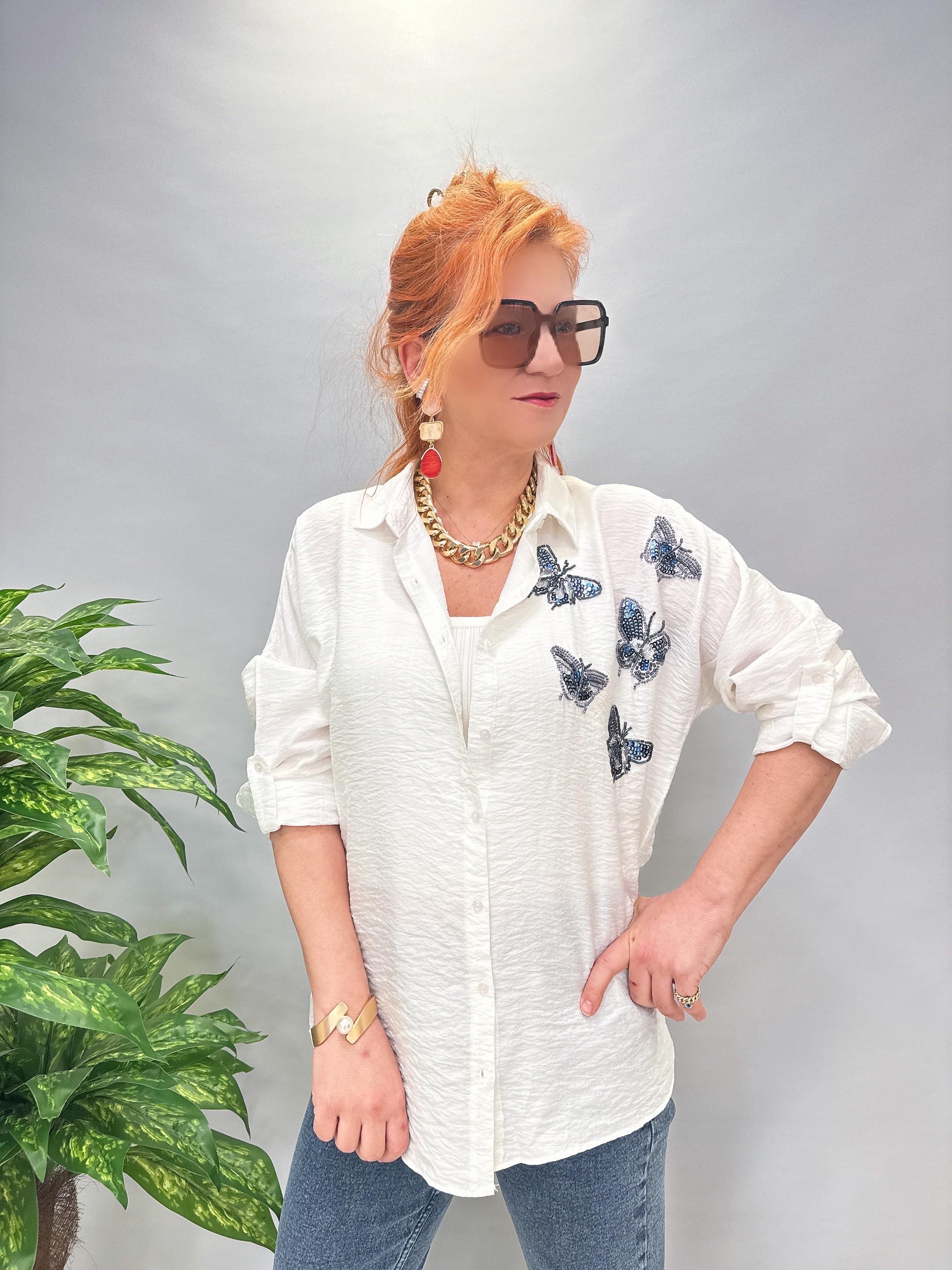 8860 AEROBİN GÖMLEK EKRU