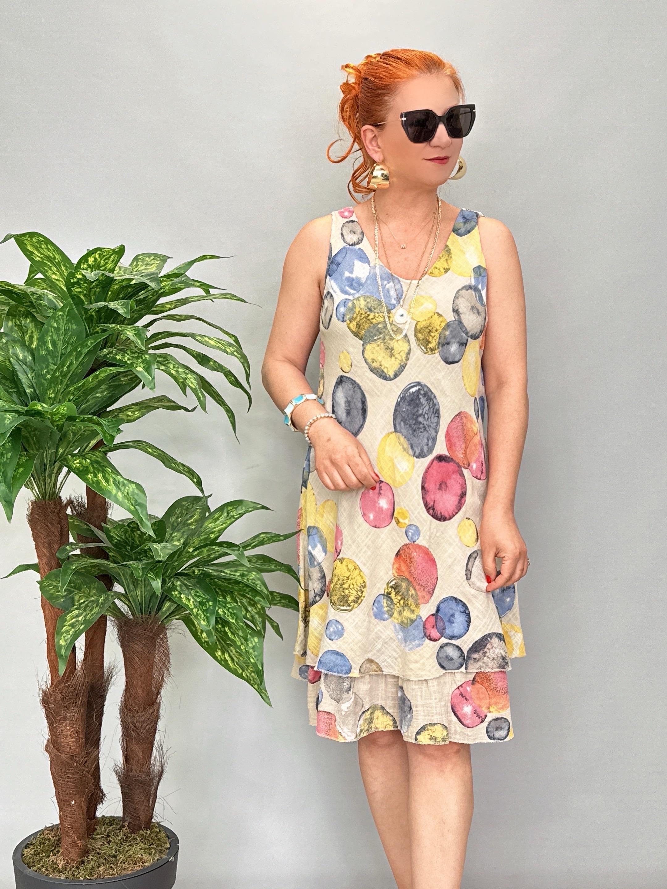 9213 Italyan Elbise Taş