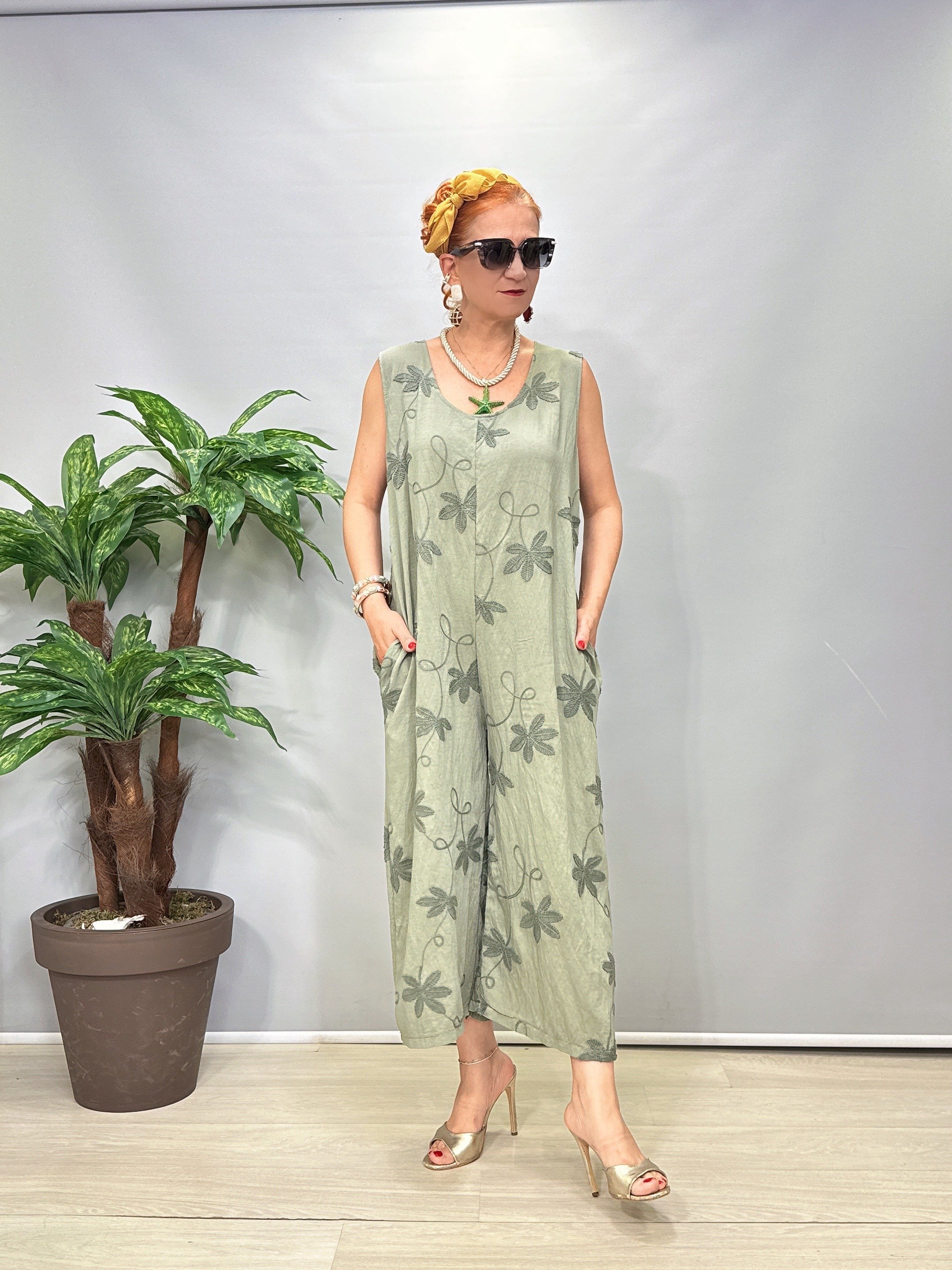 9575 Italyan Tulum Yeşil