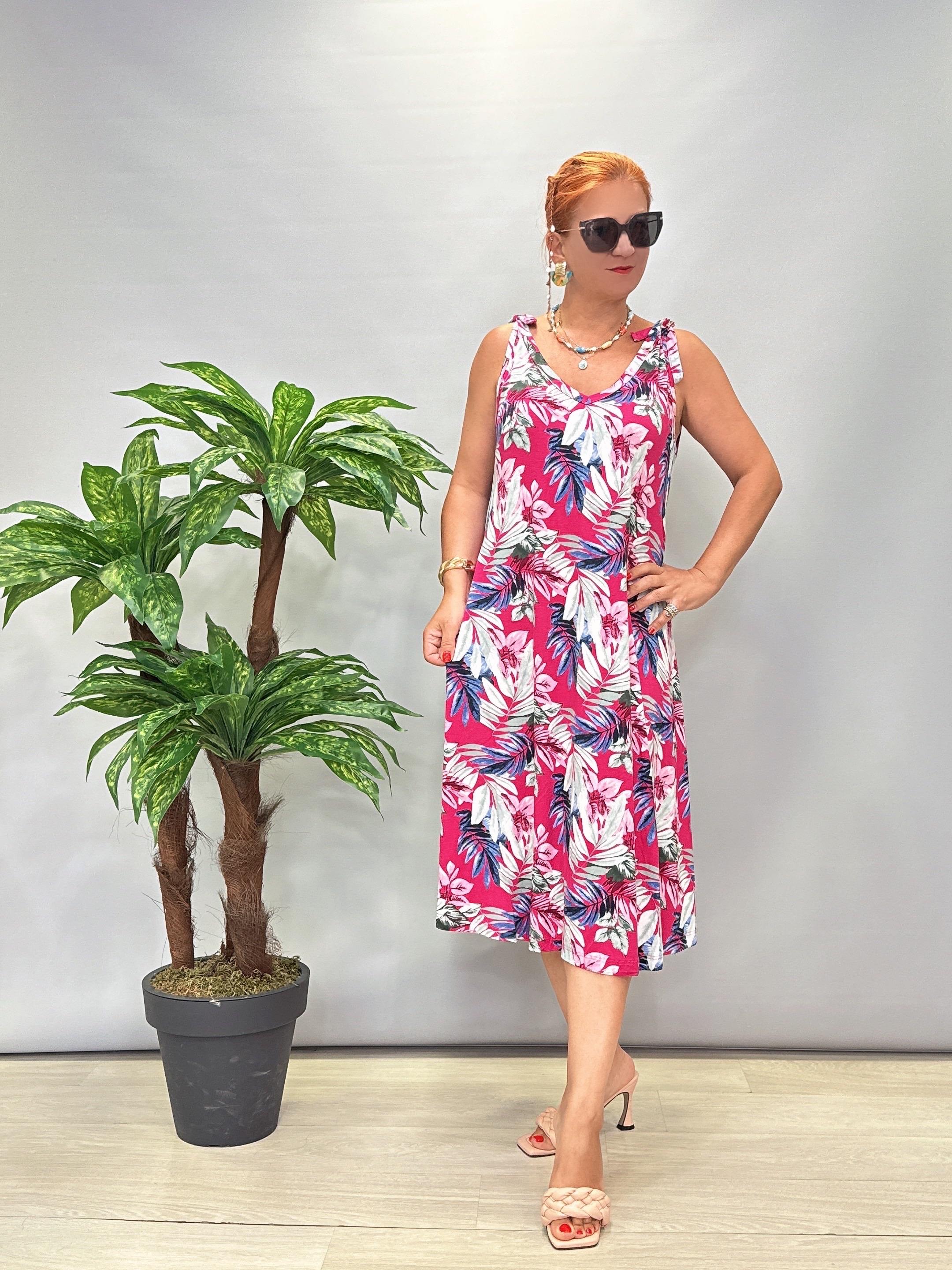 BDY 1 BEDEN KÜÇÜK ALINIZ 2464 Salaş Likralı Viskon Penye Elbise 