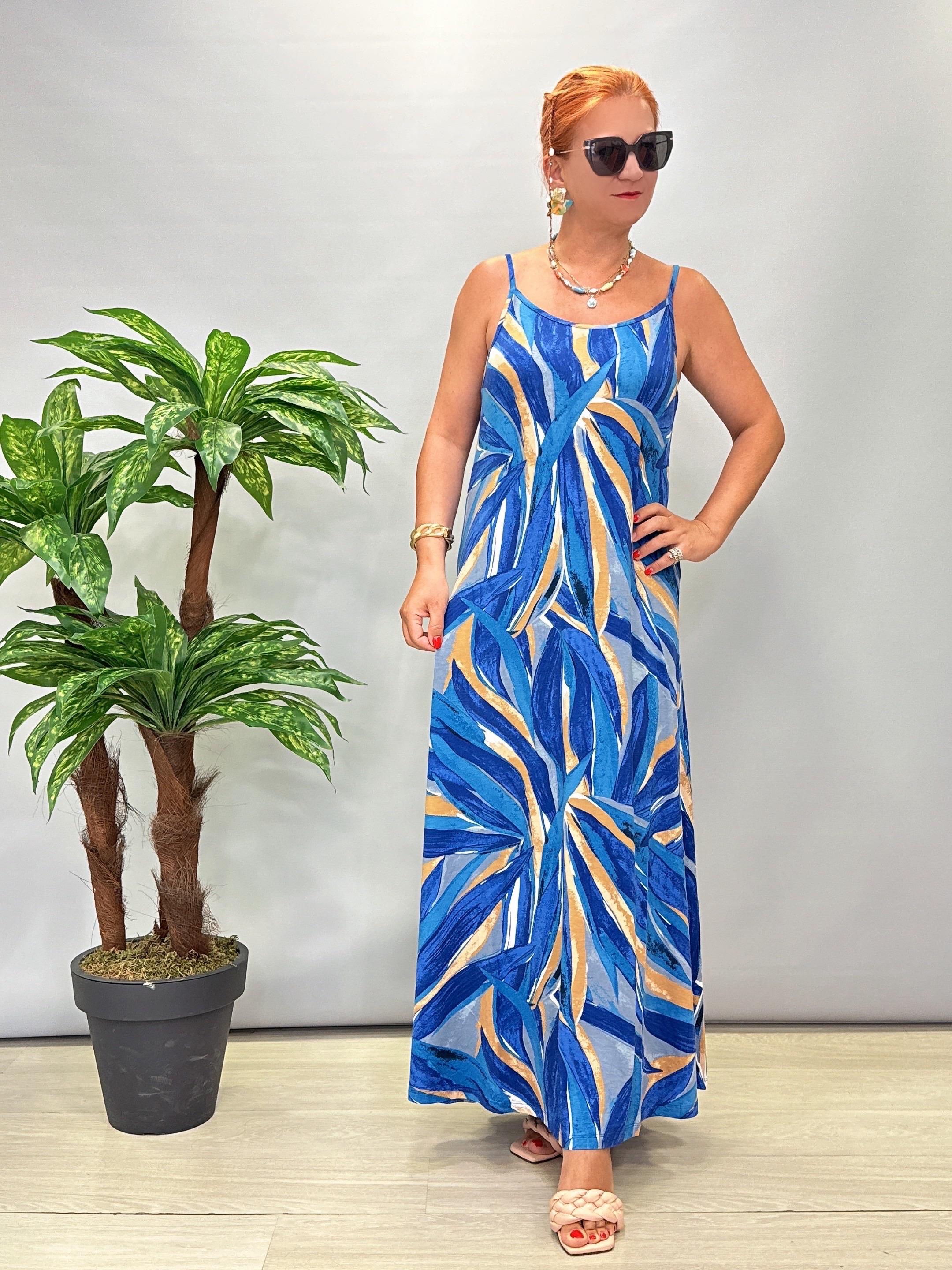 BDY 2462 Likralı Viskon Penye Elbise 