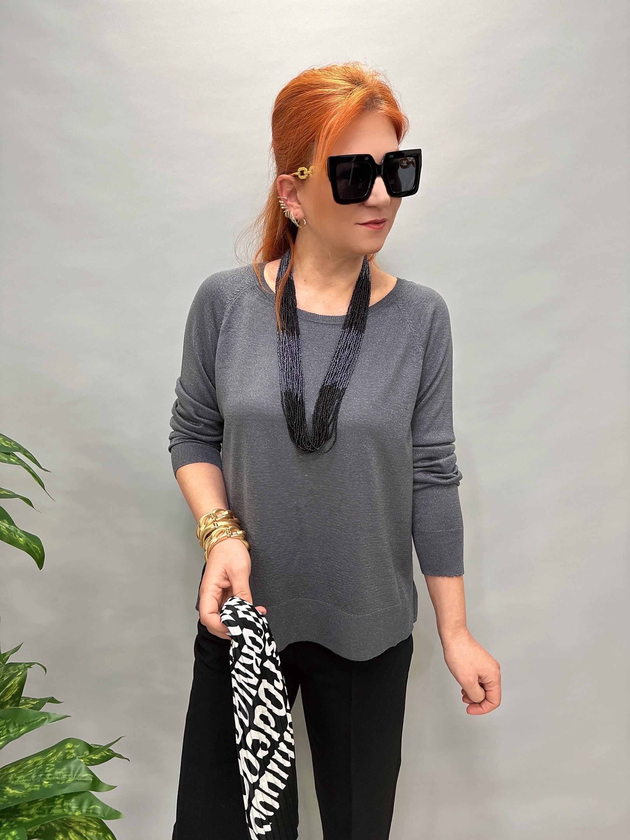 DLV 10557 DİLVİN İNCE TRİKO GRİ