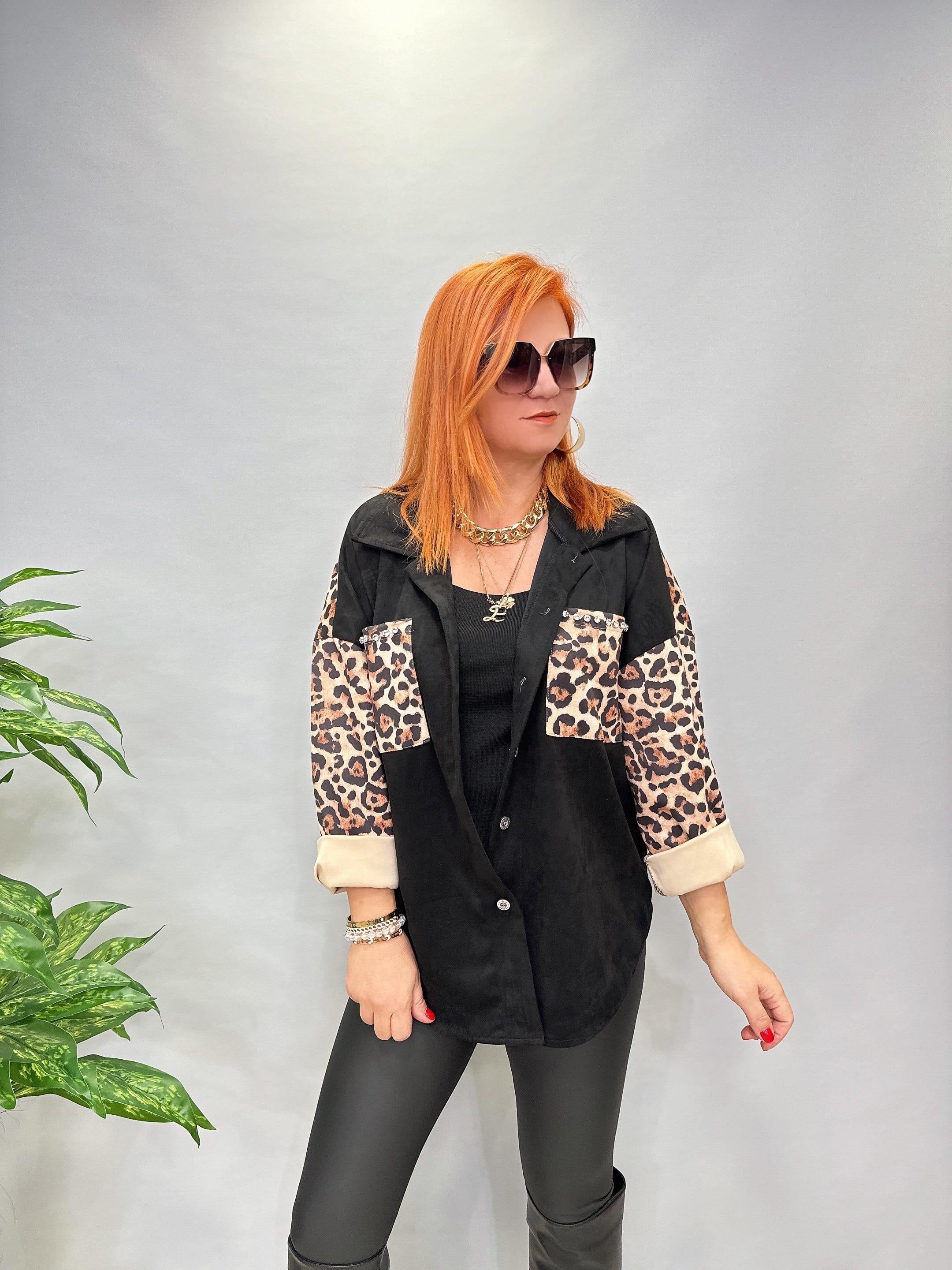 MNS 0916 İTALYAN ESNEK NUBUK GÖMLEK CEKET SİYAH