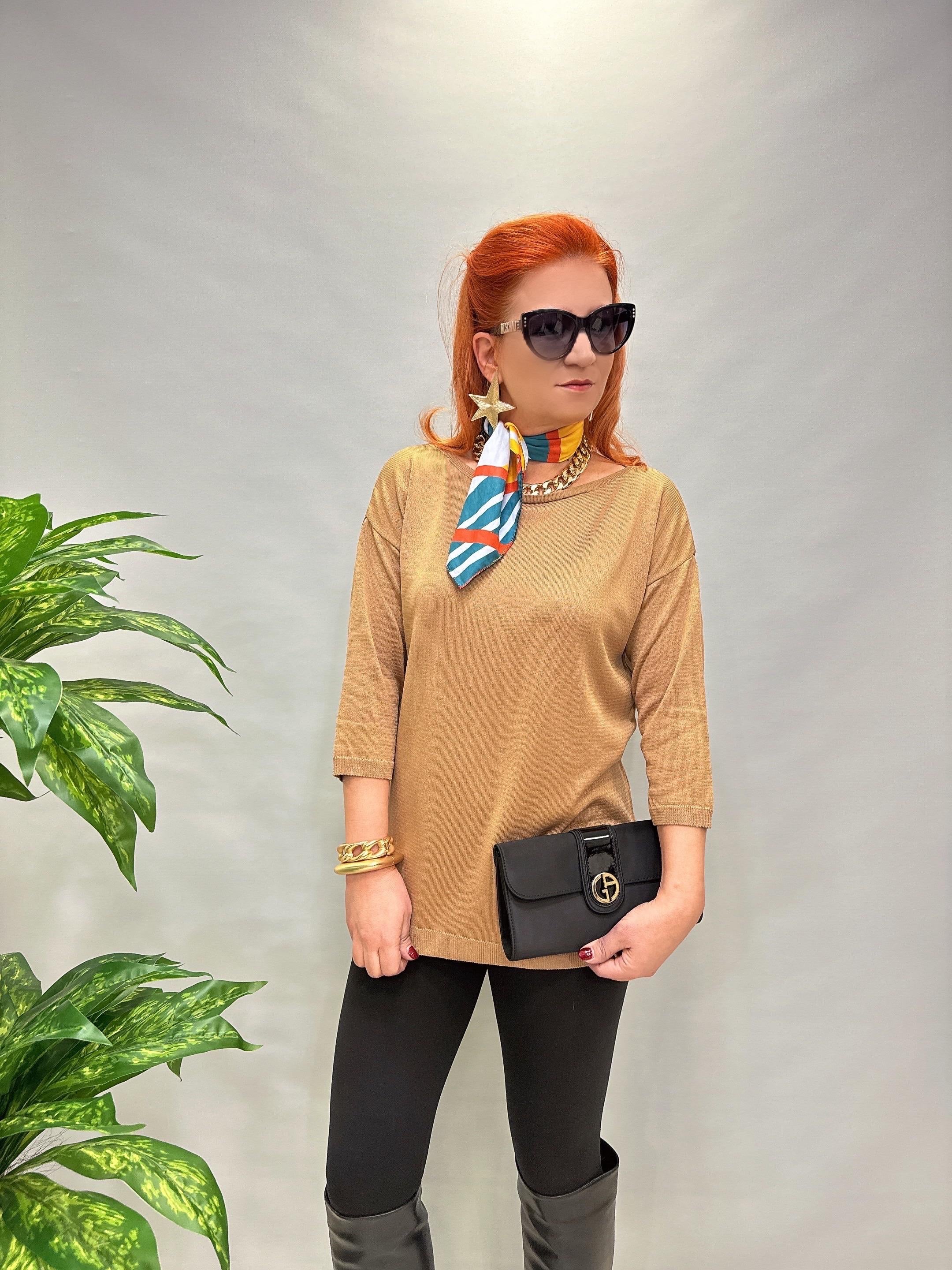 YNY 31050 DAMLA DETAY YARIM KOL İNCE TRİKO VİZON