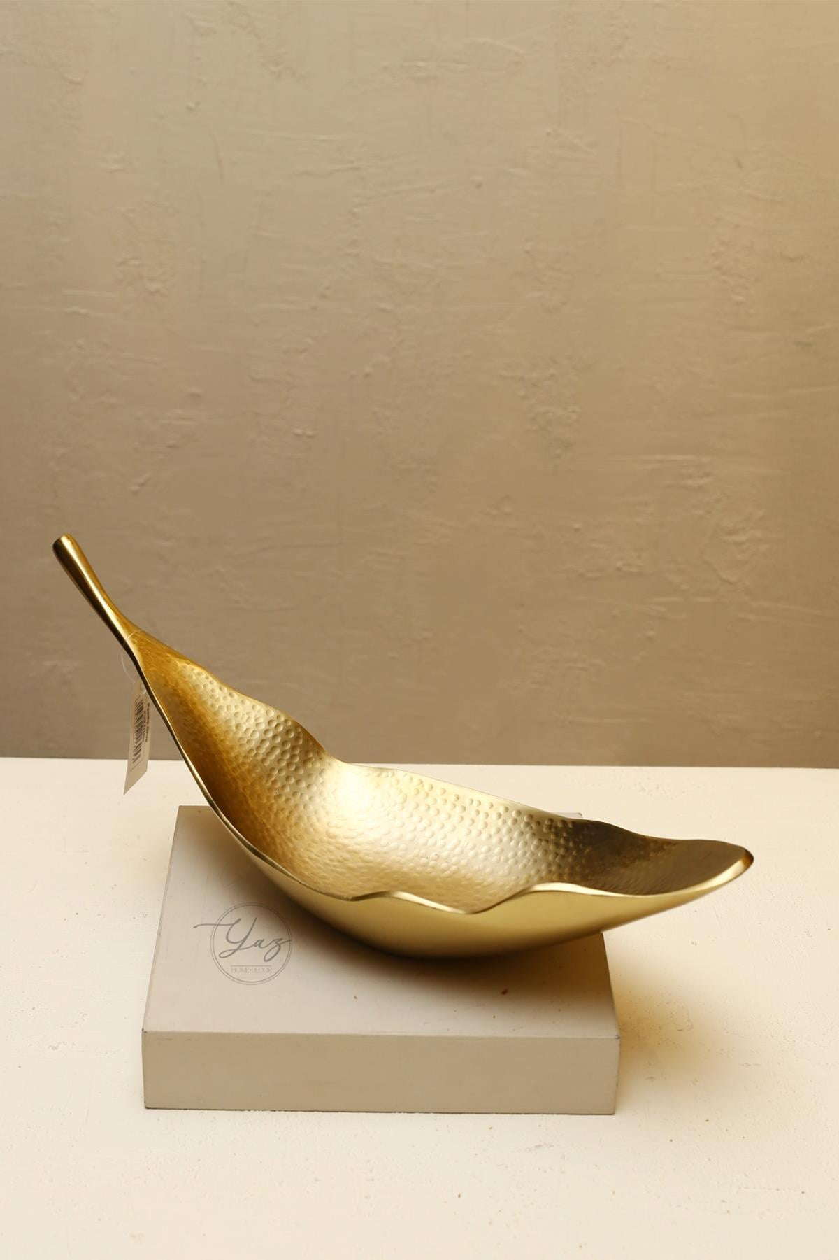 Yaz Home | Gold Yaprak Dek Tabak