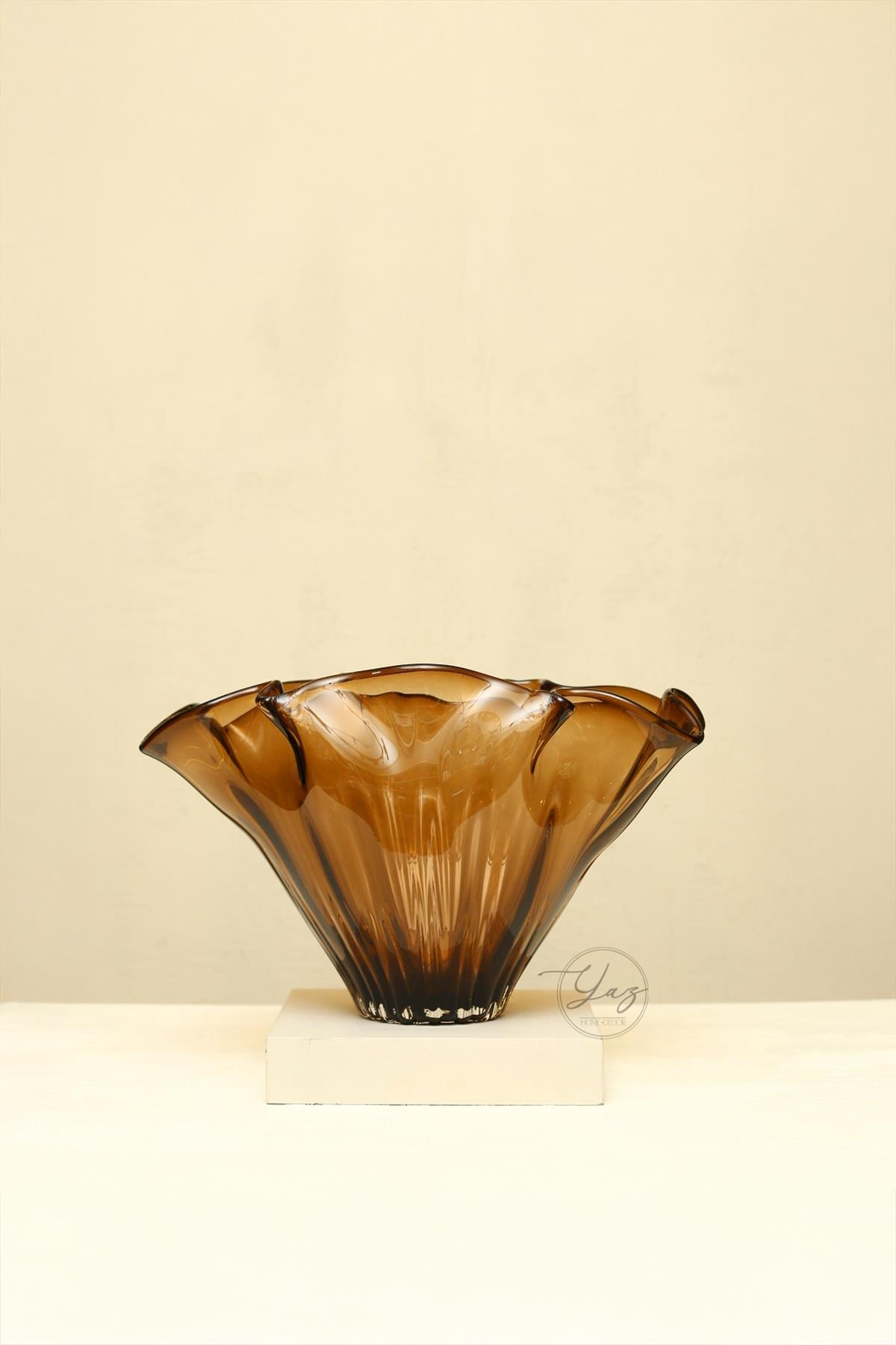 Yaz Home | Vintage Kahve Vazo 