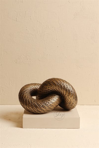 Yaz Home | Antik Gold Düğüm Obje