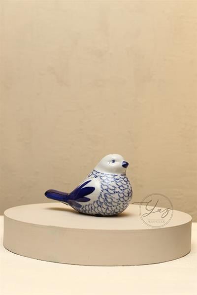 Yaz Home | Blue Blanc Kuş Dek Obje