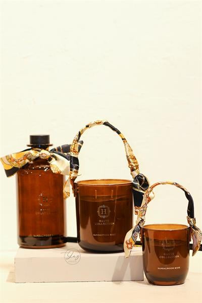 Yaz Home | H 2'li Mum ve Oda Kokusu Sandal Wood Rose