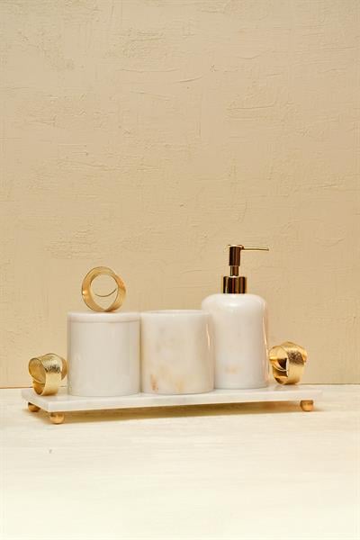 Yaz Home | Kıvrık Fiyonklu Banyo Takımı