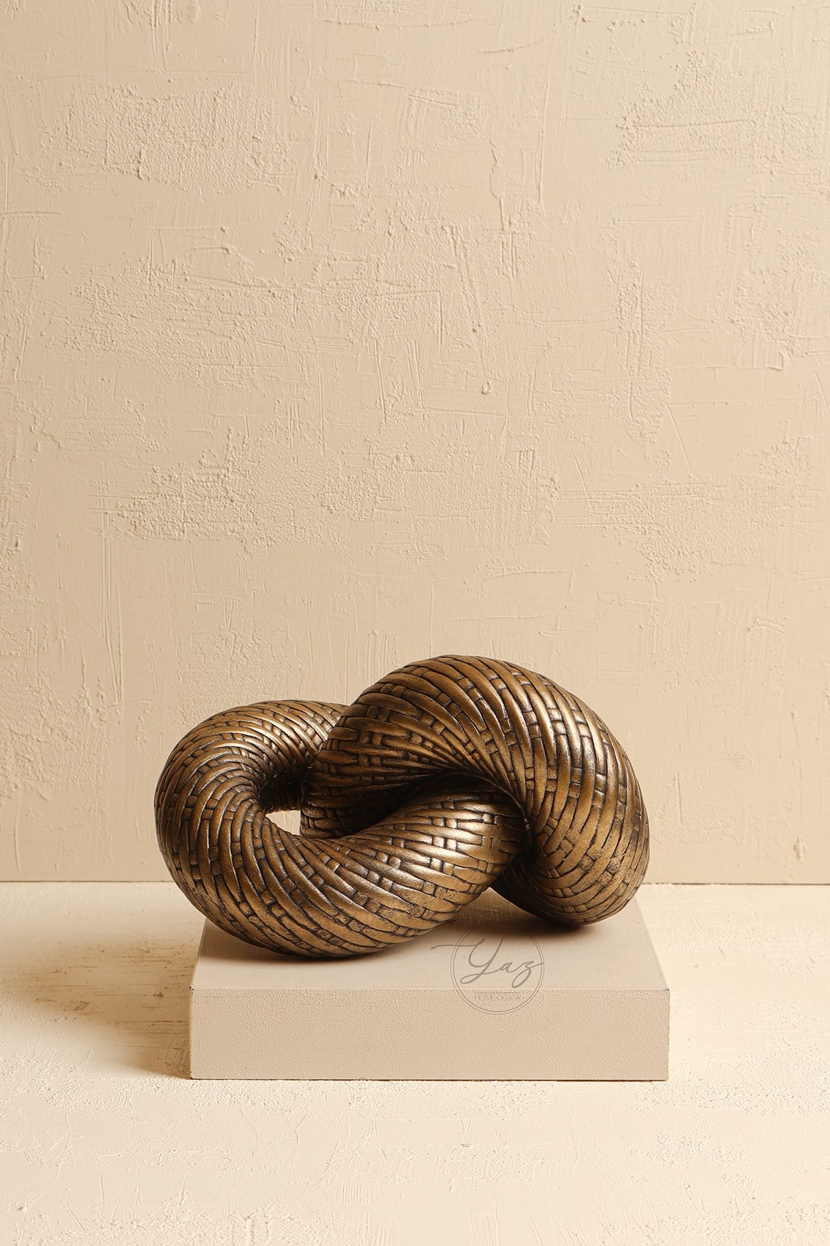 Yaz Home | Antik Gold Düğüm Obje