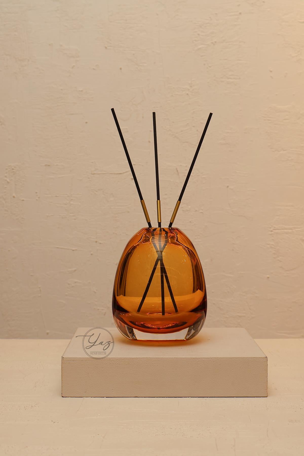 Yaz Home | Cam Koku Difüzör Amber