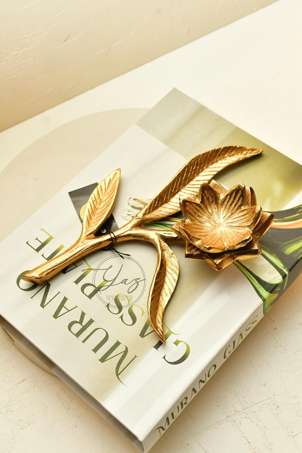 Yaz Home | Döküm Gold Çiçek