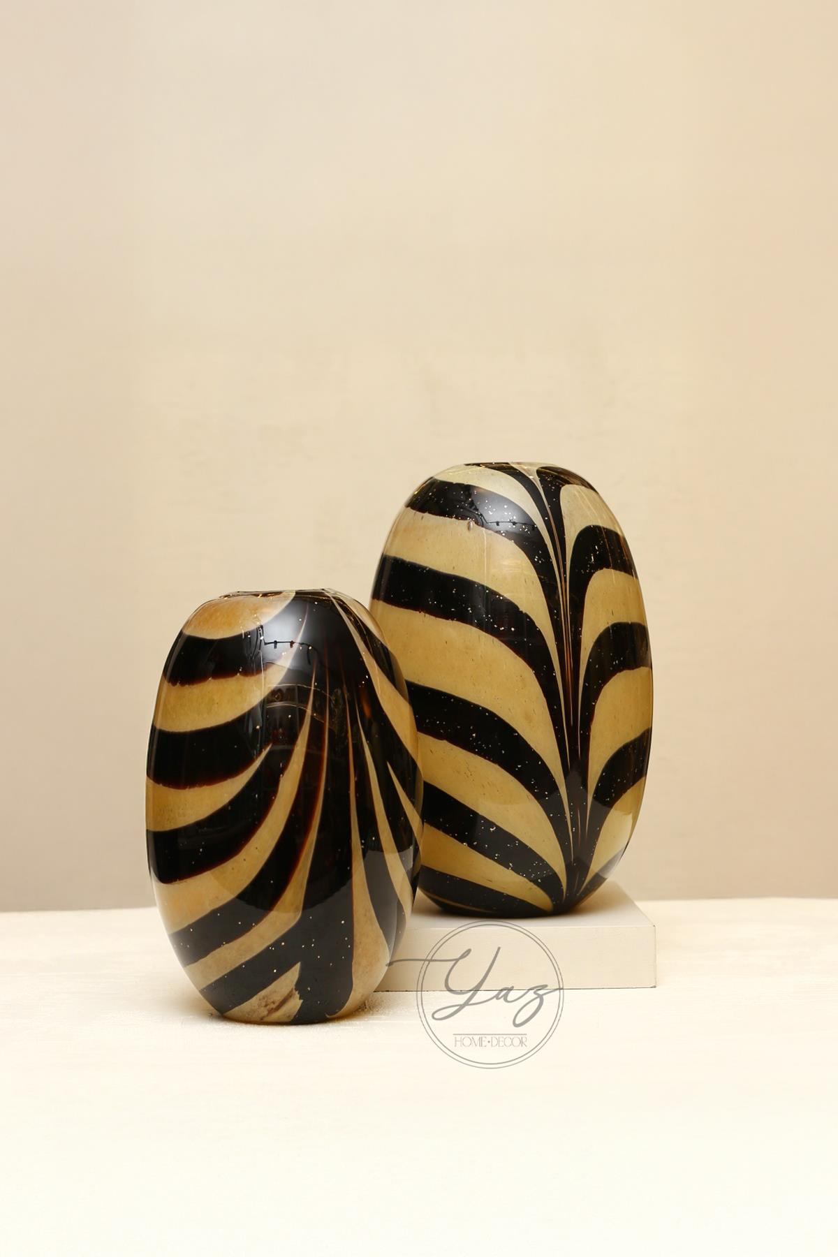 Yaz Home | Nomad Glass 2'li  Vazo