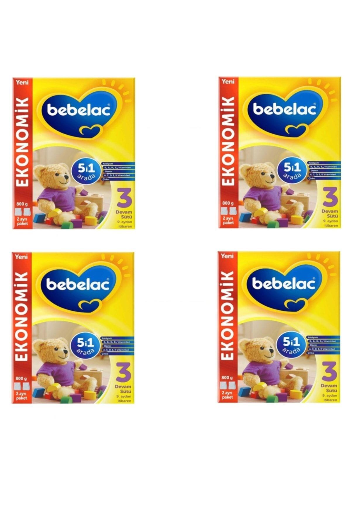 BEBELAC3 Numara Devam Sütü 800 Gr X 4 Adet8699745023737