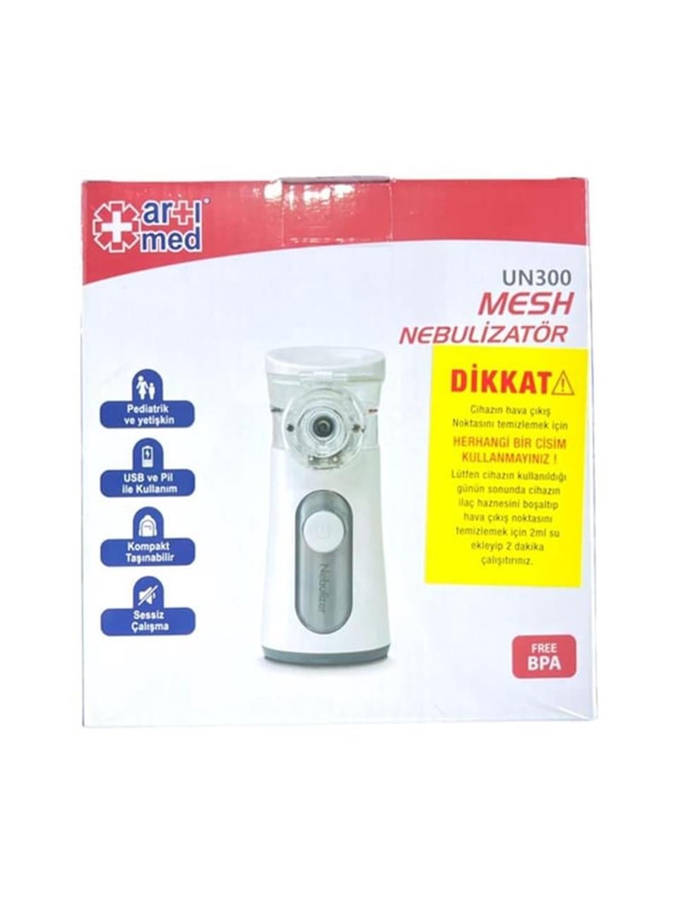 ARTIMEDArtımed Mesh Taşınabilir Nebulizatör Un 3008680434326536