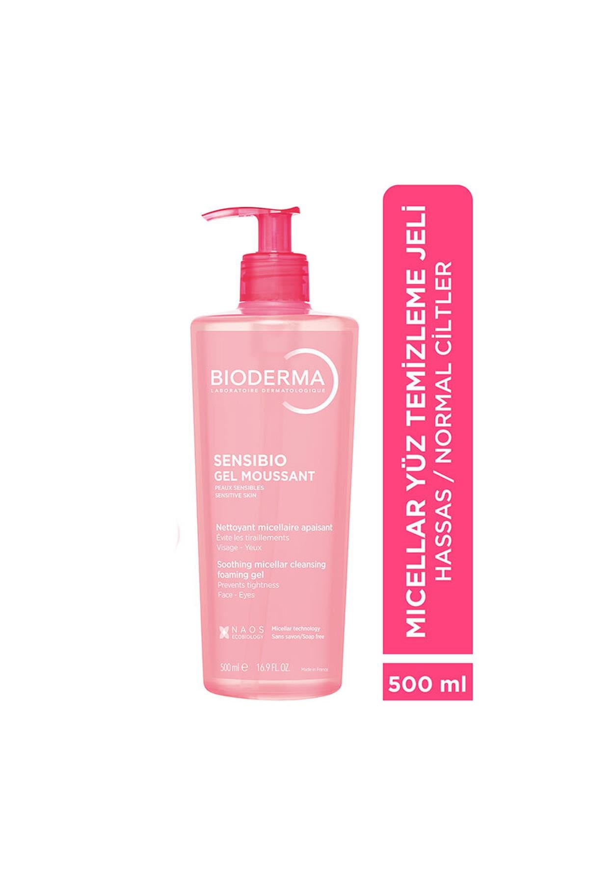 Bioderma Sensibio Foaming Cilt Temizleme Jeli 500 ml